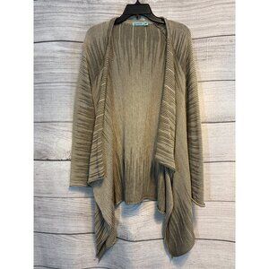 Goddis Ribbed Open Front Cardigan Sweater Size S/M